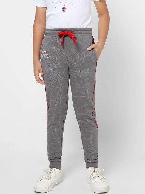 Jack & Jones Junior Grey Printed Sweatpants