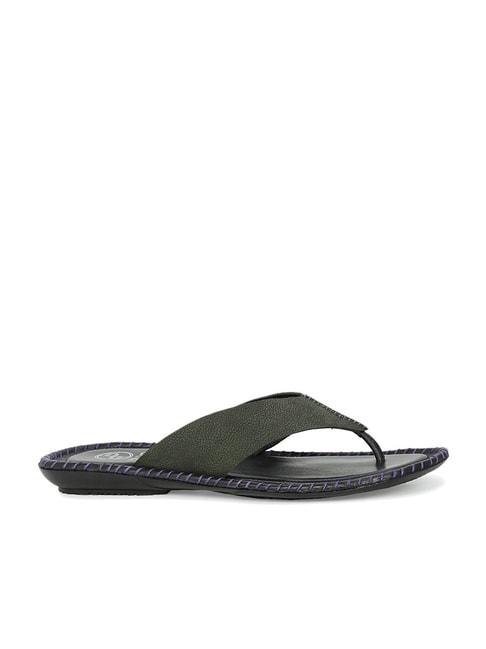 Privo by Inc.5 Men's Green Thong Sandals
