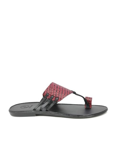 Privo by Inc.5 Men's Cherry Toe Ring Sandals