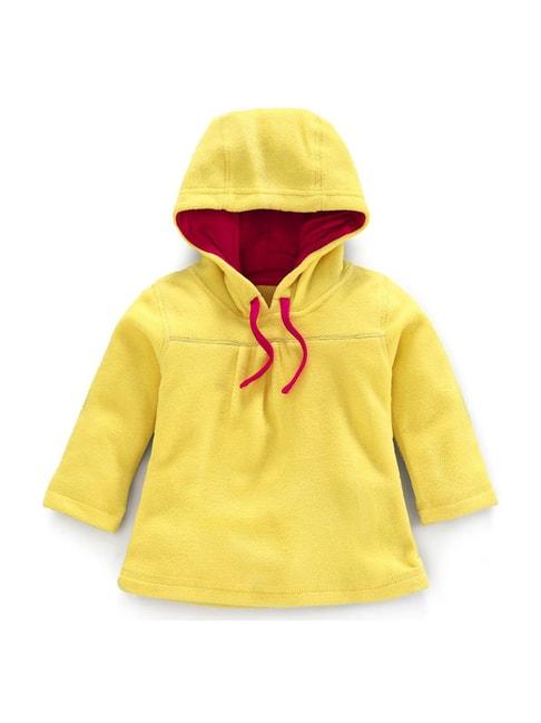 Nino Bambino Kids Yellow Regular Fit Full Sleeves Sweatshirt
