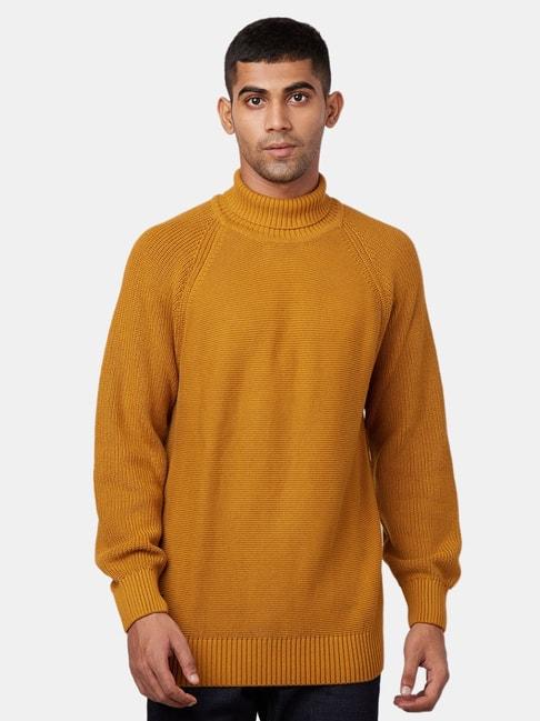 Royal Enfield Mustard Full Sleeves Sweater