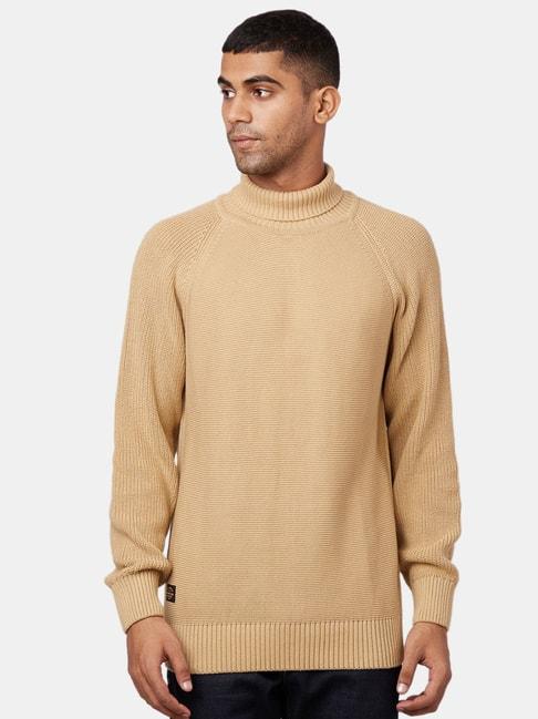 Royal Enfield Dark Beige Full Sleeves Sweater