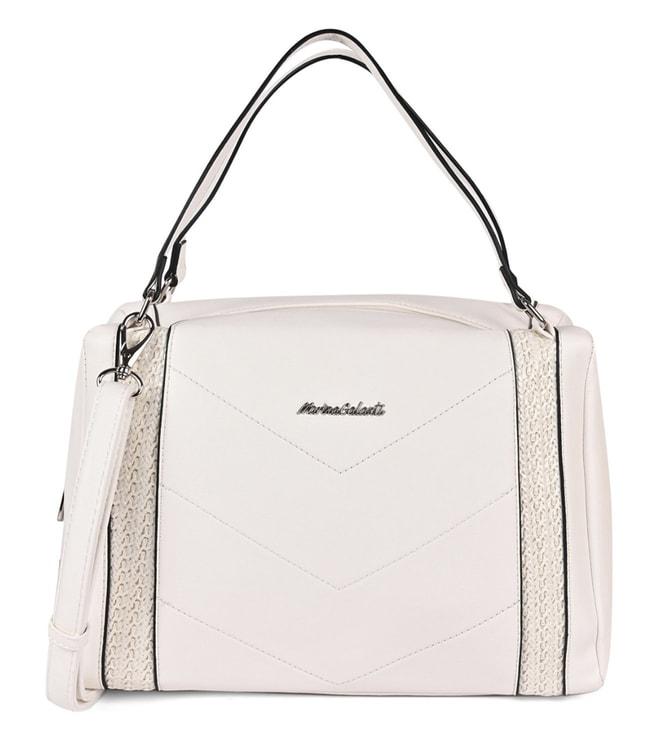 Marina Galanti White Soft Case Medium Bowling Bag