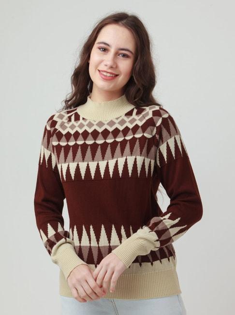 Zink London Multicolor Regular Fit Sweater