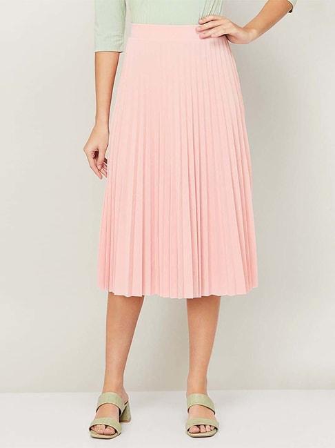 Code by Lifestyle Pink A-Line Skirt