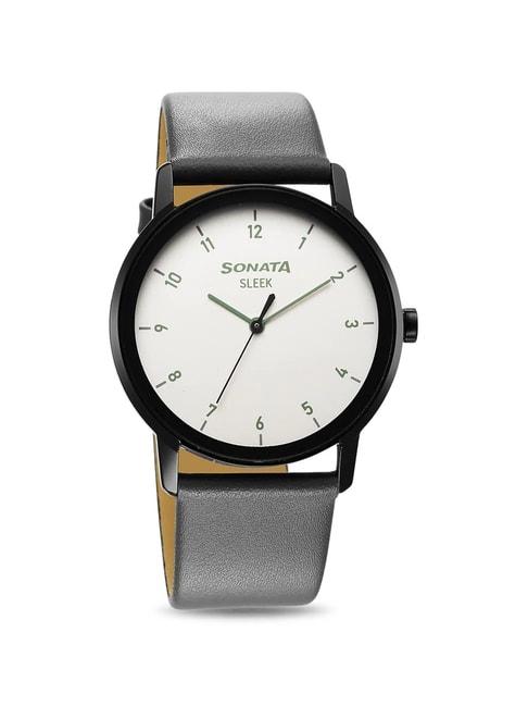 Sonata 7147NL02 Sleek Analog Watch for Men