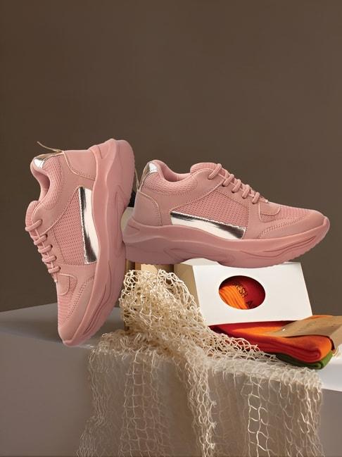 Iconics Women's Peach Running Shoes