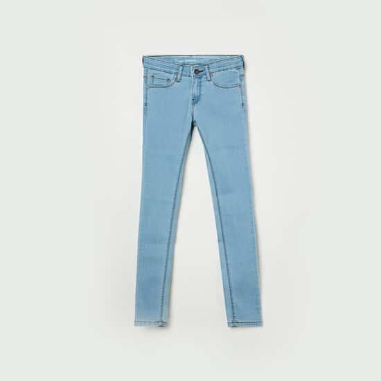 PEPE JEANS Girls Solid Jeans