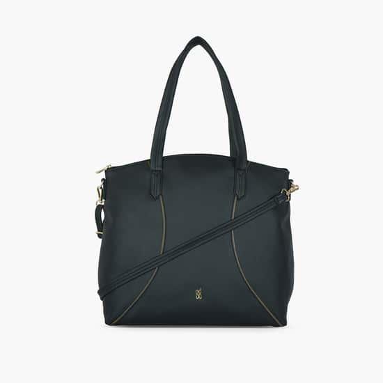 BAGGIT Women Textured Zip Closure Handheld Bag