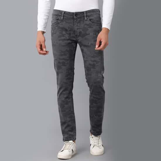 VOI JEANS Camouflage Printed Skinny Fit Jeans