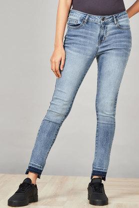 Regular Fit Regular Length Denim Women's Jeans - Ice