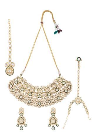 Kundan Necklace Jewellery Set