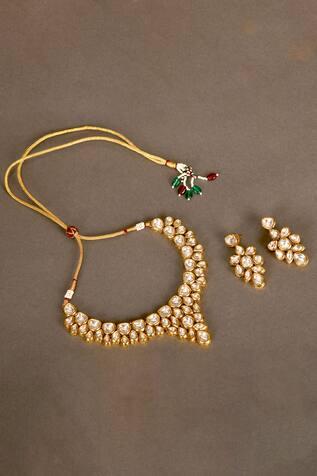 Kundan Necklace Jewellery Set